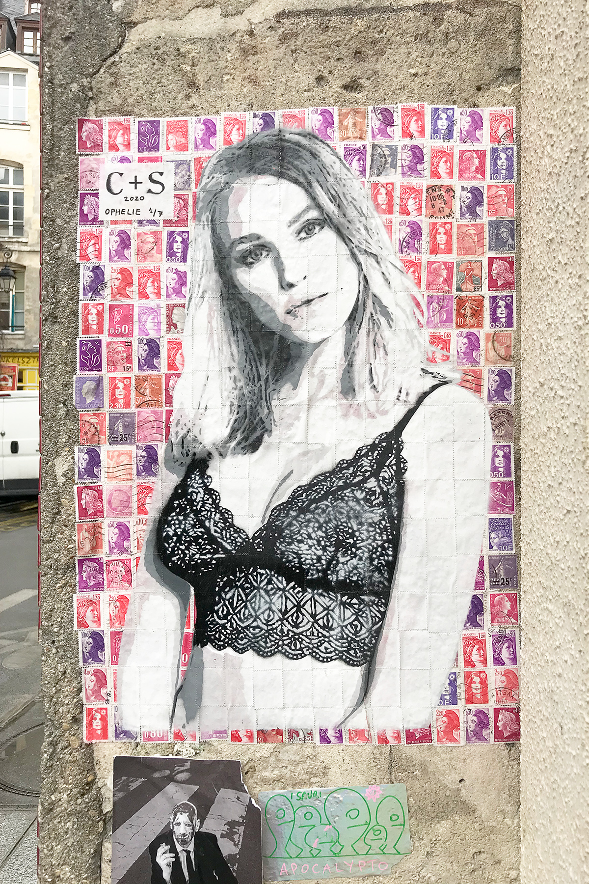 S+C street art Paris