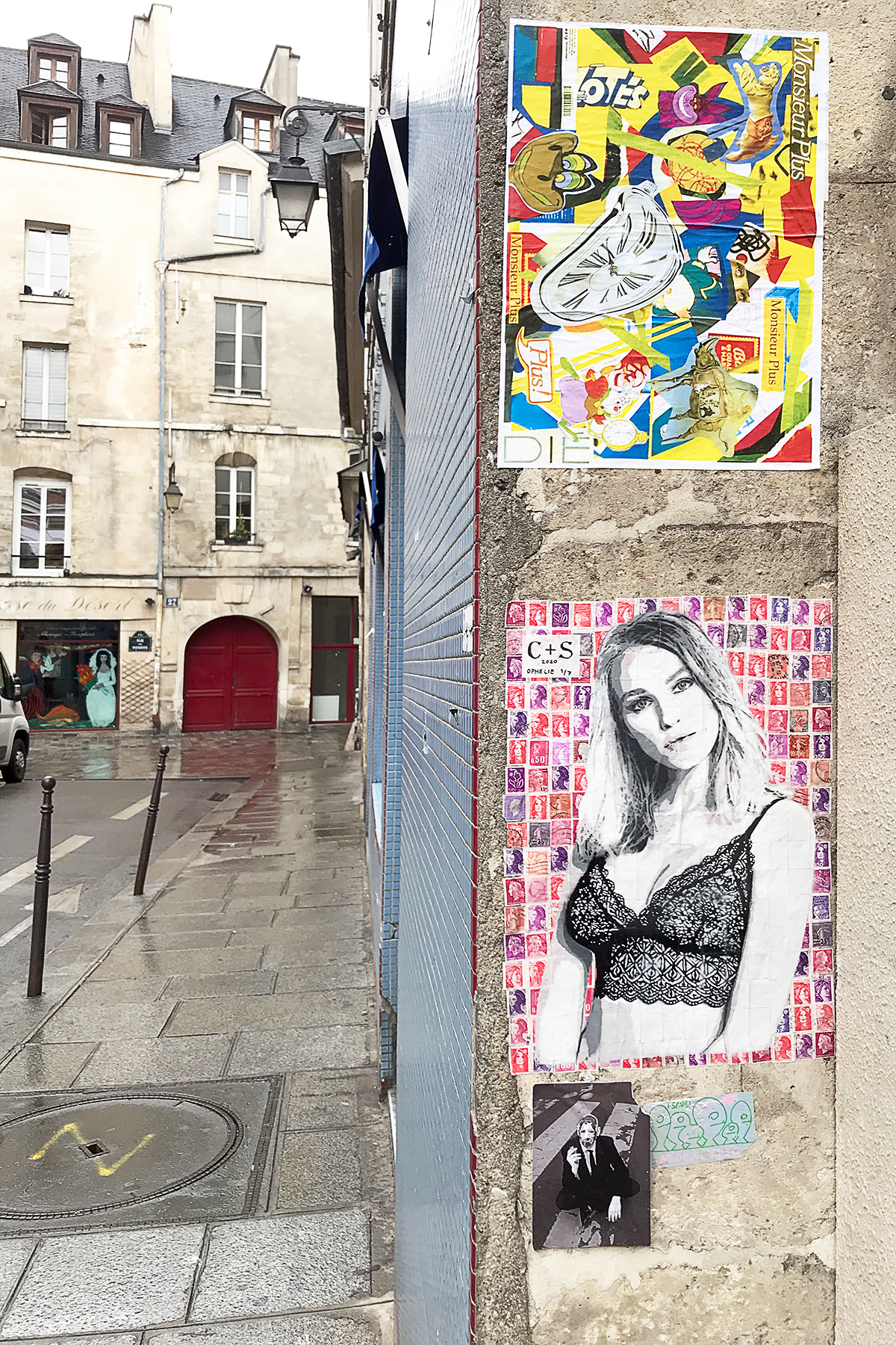 S+C street art Paris